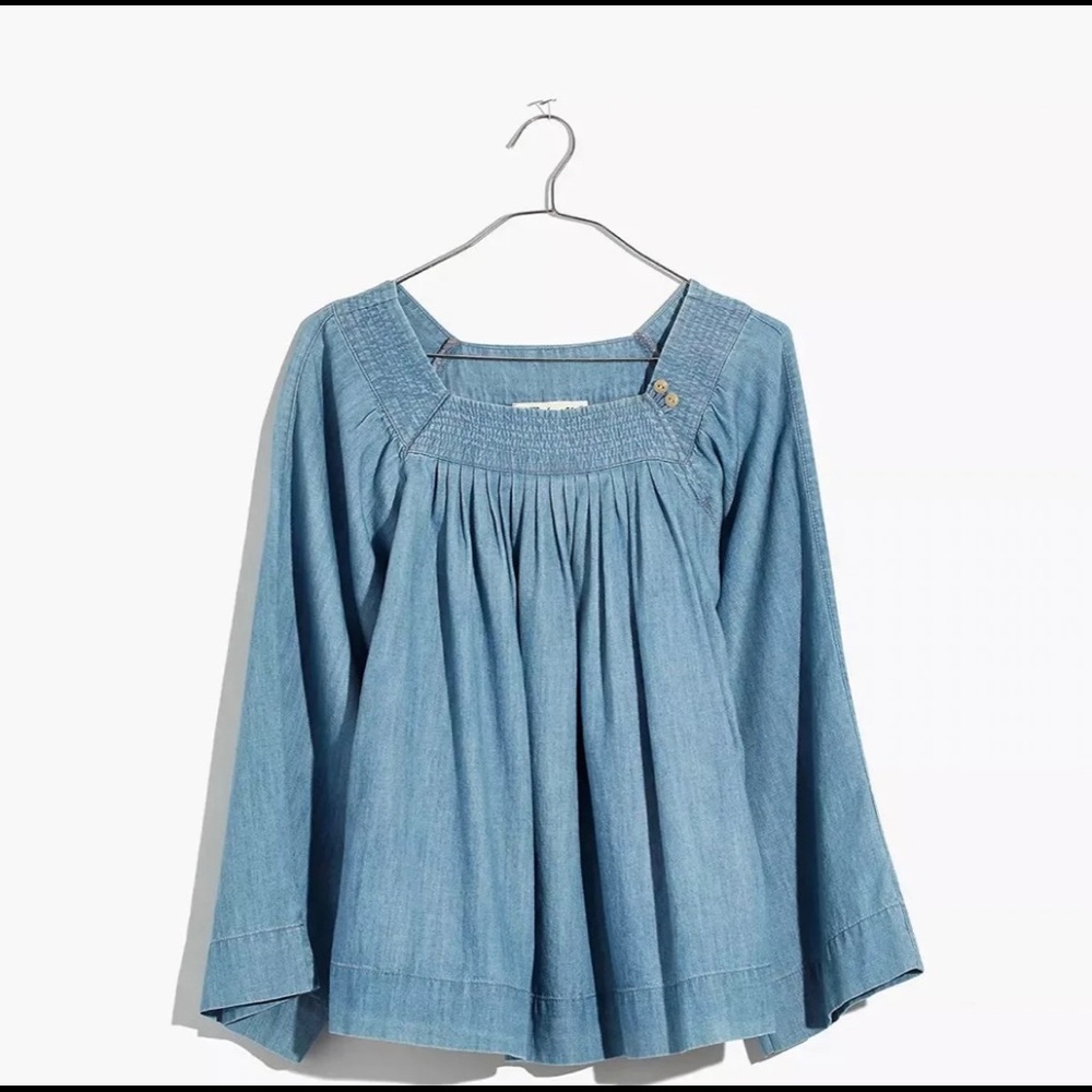 Madewell Denim Top